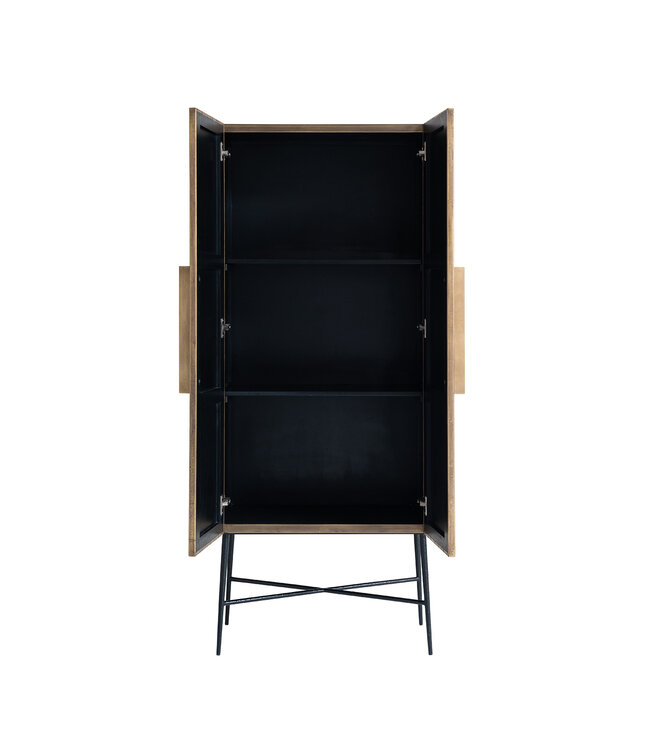 Richmond Wandkast Ironville 2-deuren (Gold)