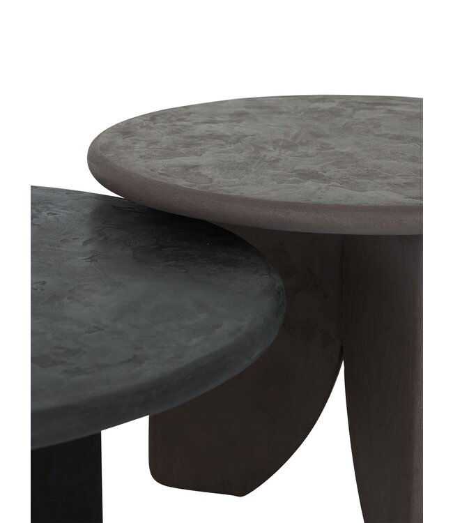 DTP Home salontafel Scala Melo Earth - set van 2