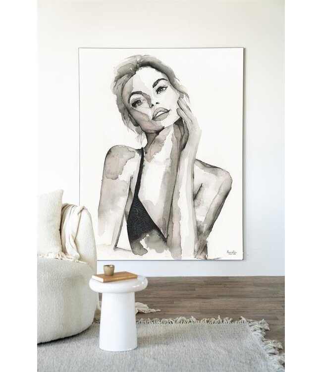 Urban Cotton Wandkleed A Womans Face