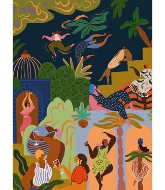 Urban Cotton Wandkleed Fiesta