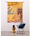 Urban Cotton wandkleed Sunflower Sun
