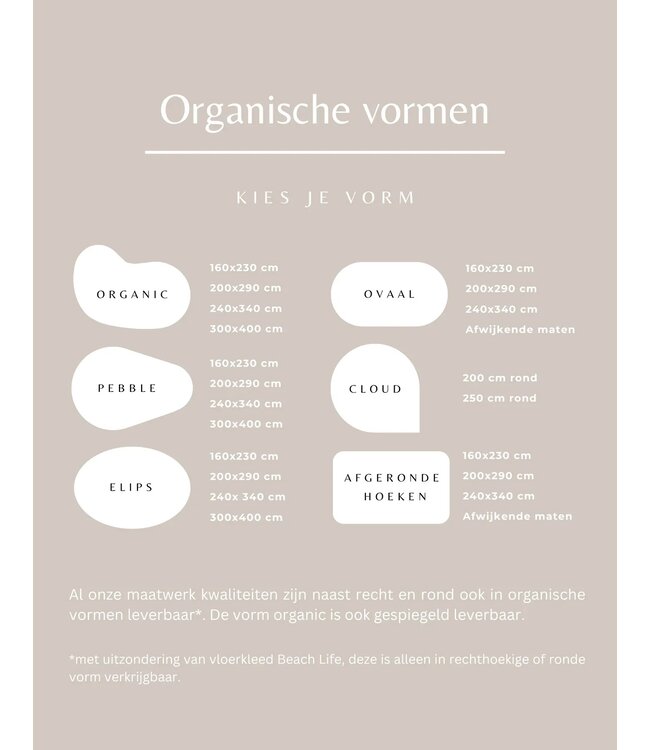 Lifestyle Interior vloerkleed BIRMA crème-wit