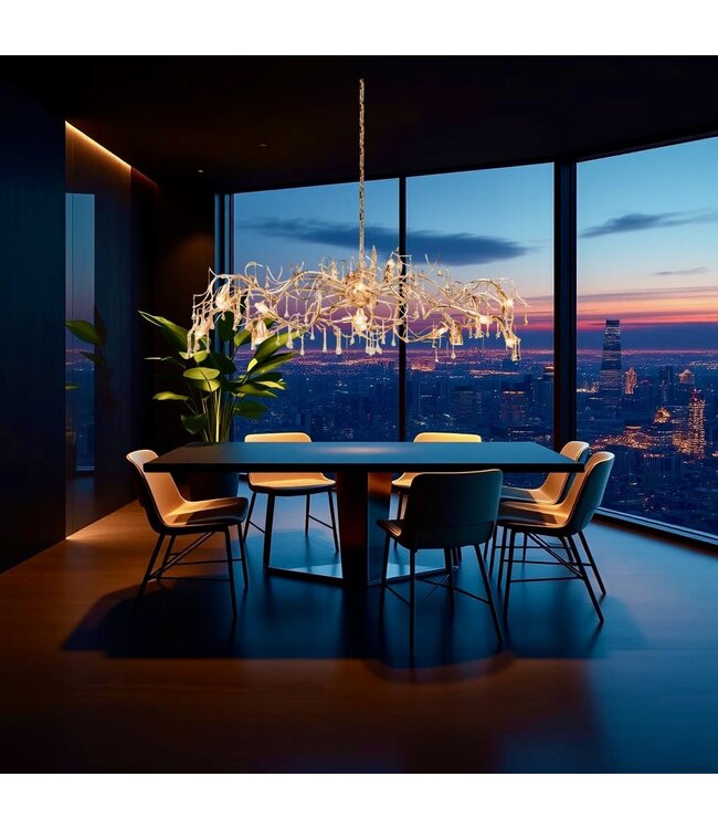 Hanglamp COMO ovaal 170 cm