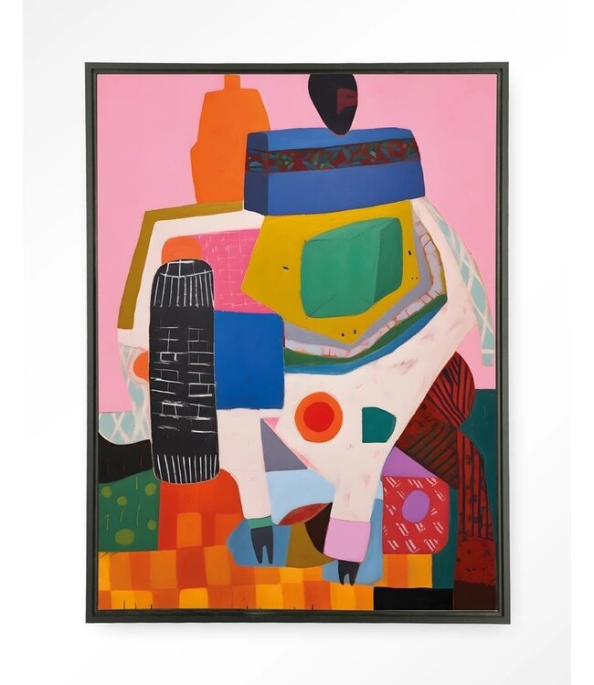 Urban Cotton Wandkleed Battle of Colour