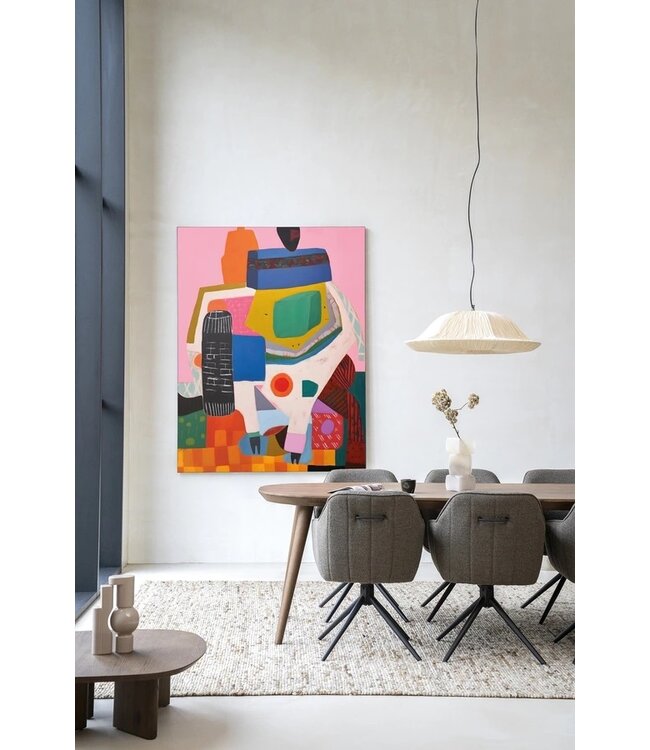 Urban Cotton Wandkleed Battle of Colour