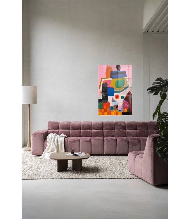 Urban Cotton Wandkleed Battle of Colour