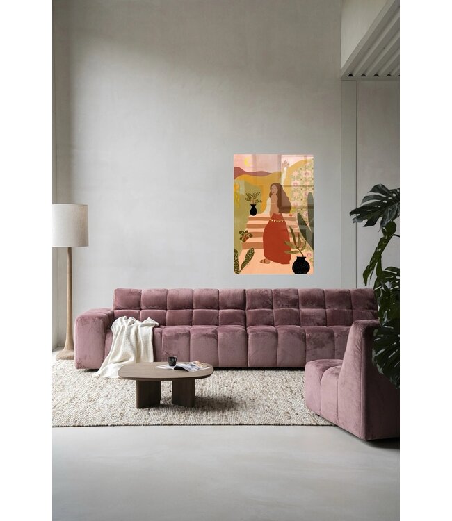 Urban Cotton Wandkleed Caribbean Night