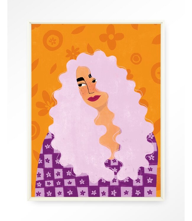 Urban Cotton Wandkleed Retro Girly