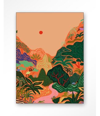 Urban Cotton Wandkleed Hidden Paradise