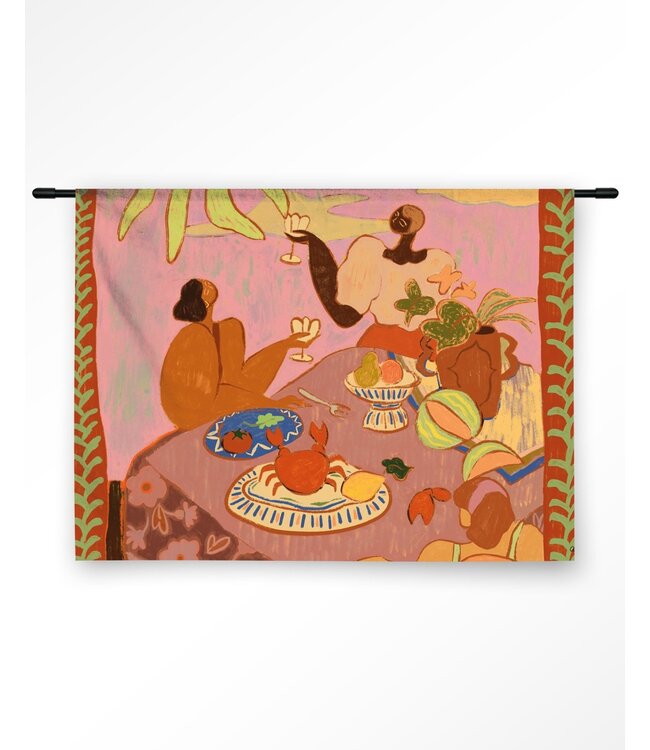 Urban Cotton wandkleed Lunch with the Ladies