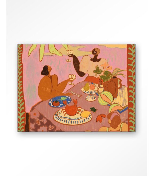 Urban Cotton wandkleed Lunch with the Ladies