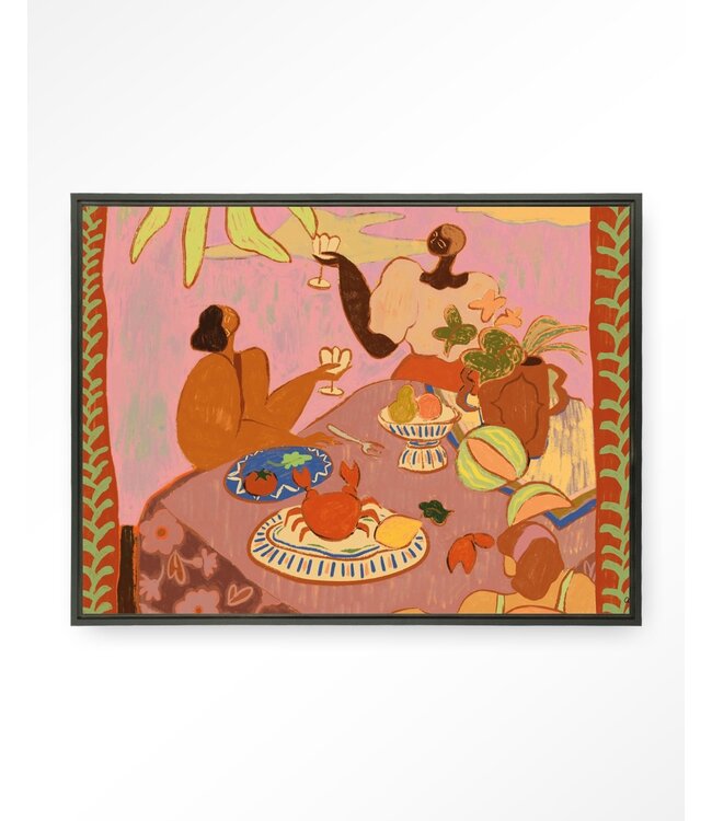 Urban Cotton wandkleed Lunch with the Ladies