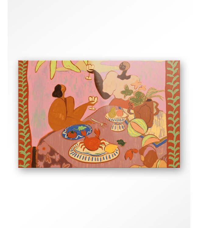 Urban Cotton wandkleed Lunch with the Ladies