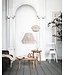 Light & Living hanglamp Flame in wit leer