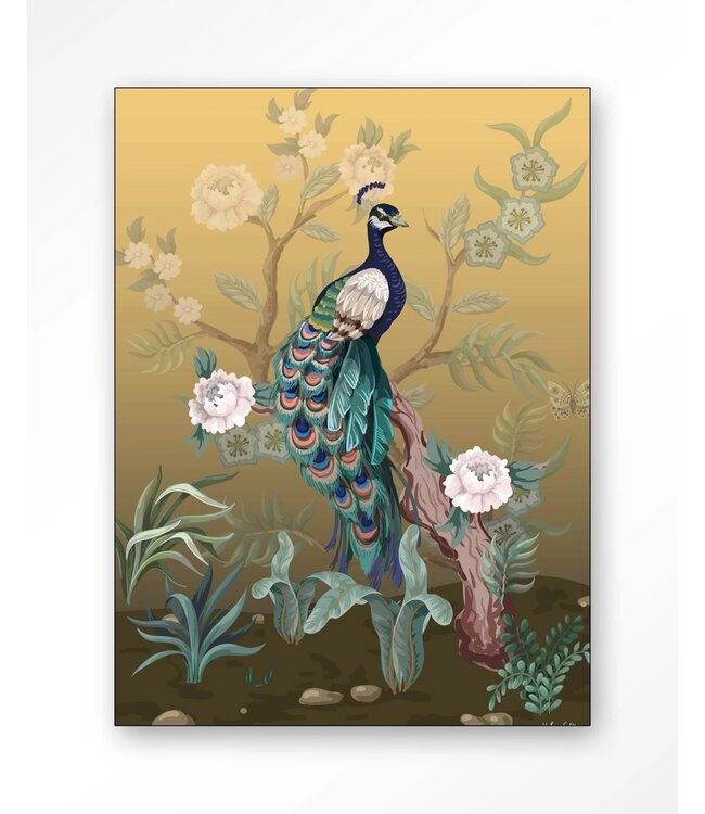 Urban Cotton Wandkleed Peacock