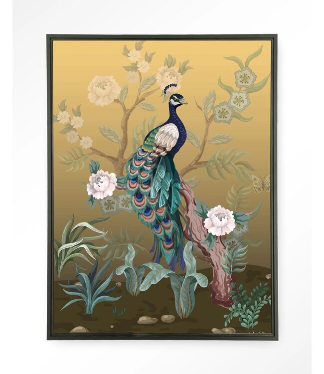 Urban Cotton Wandkleed Peacock