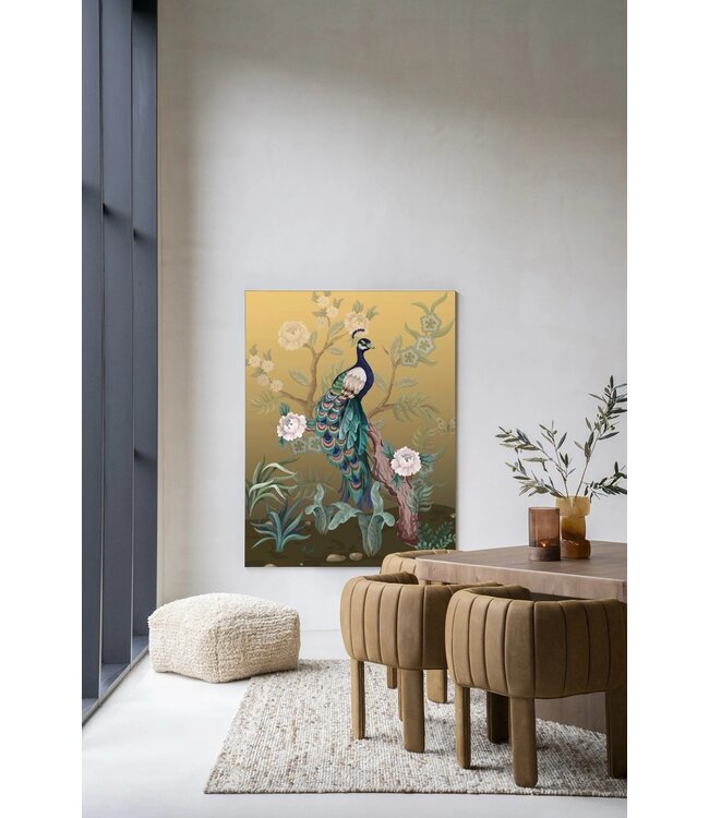 Urban Cotton Wandkleed Peacock