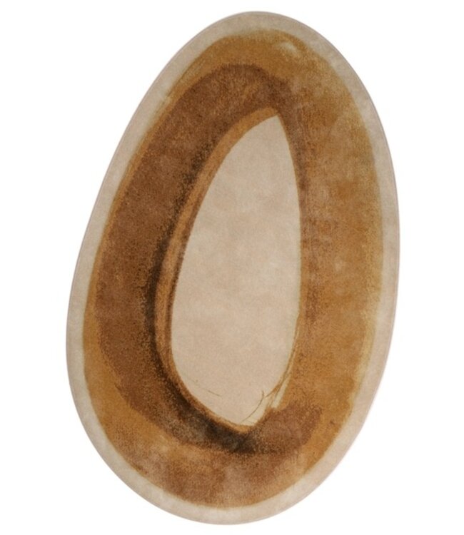 Mart Visser vloerkleed Brush Ovale Kleur 69: Ocker Brown