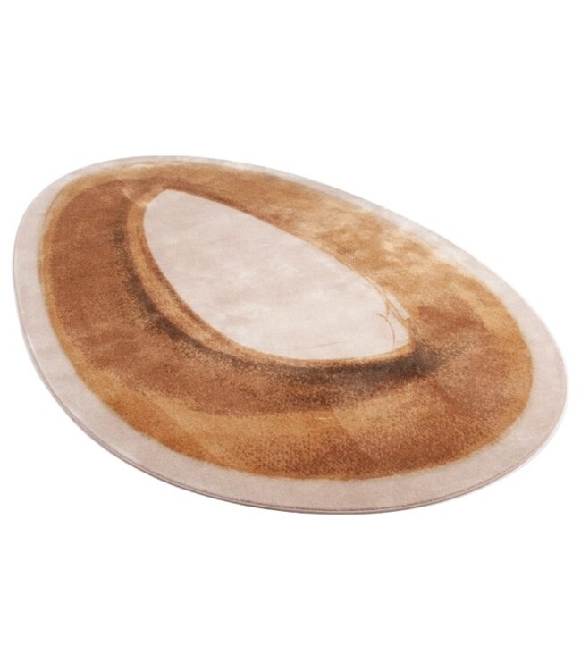 Mart Visser vloerkleed Brush Ovale Kleur 69: Ocker Brown