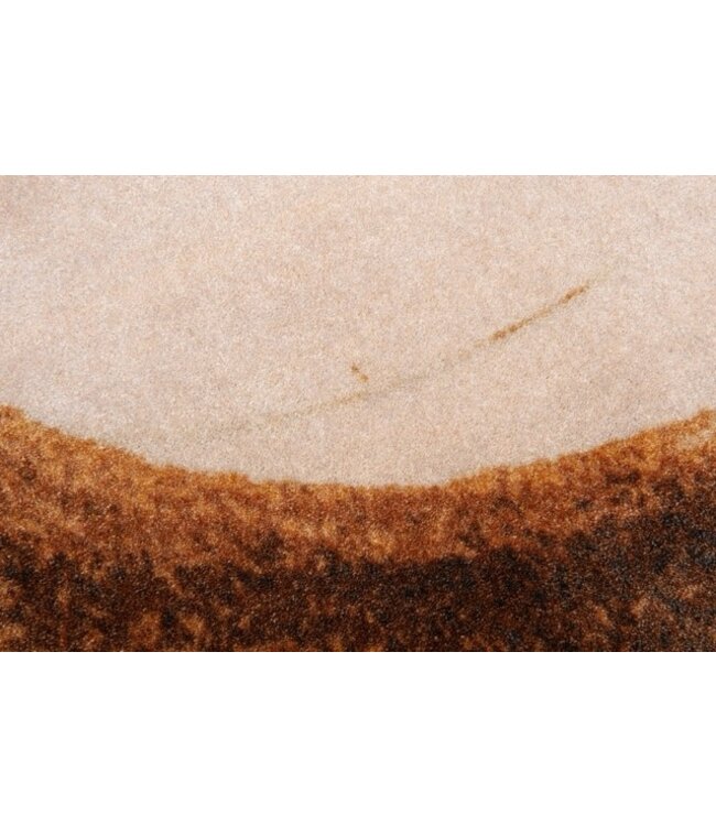 Mart Visser vloerkleed Brush Ovale Kleur 69: Ocker Brown