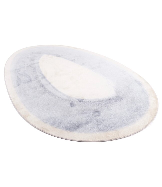 Mart Visser vloerkleed Brush Ovale Kleur 32: Petrol Grey