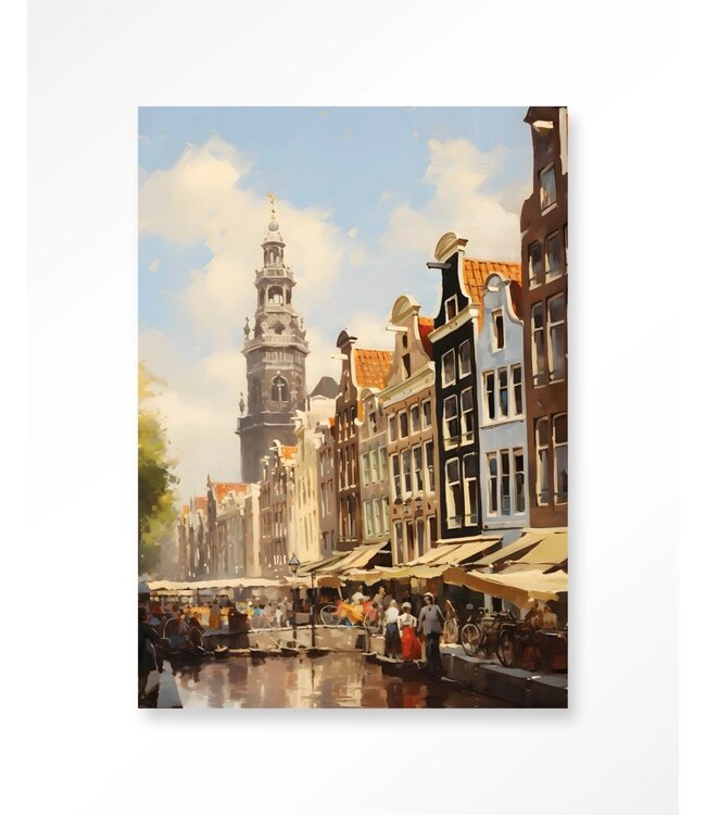 Urban Cotton Wandkleed Amsterdam