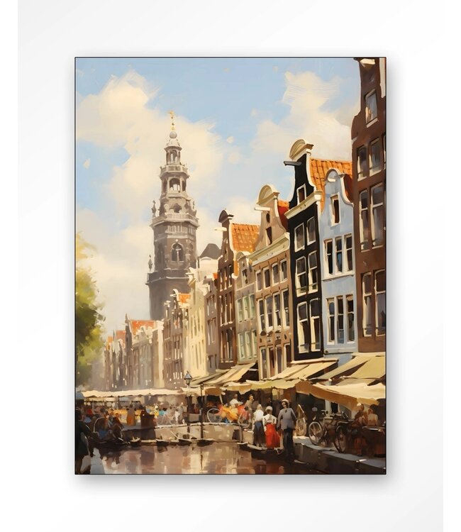 Urban Cotton Wandkleed Amsterdam