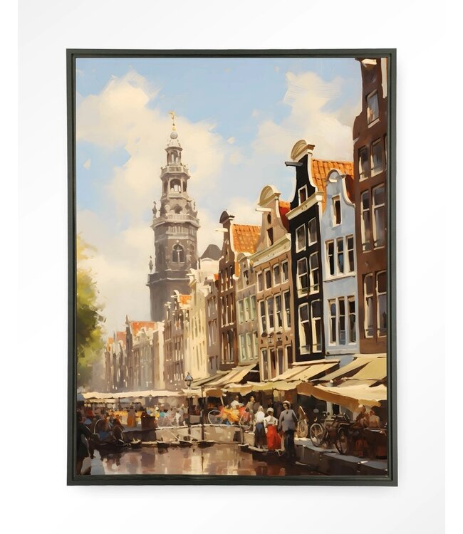 Urban Cotton Wandkleed Amsterdam