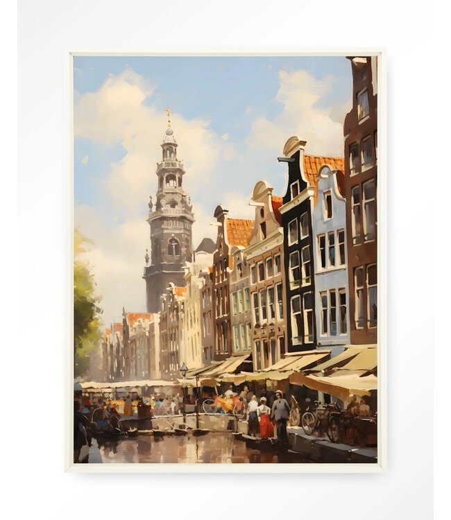 Urban Cotton Wandkleed Amsterdam