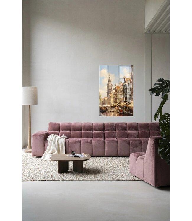 Urban Cotton glasschilderij Amsterdam