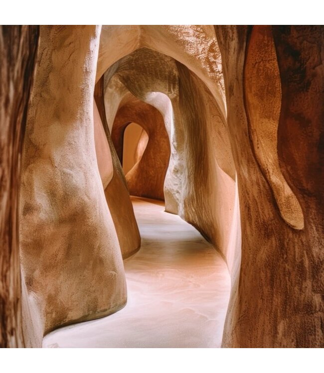 Wandkraft Ethereal Passage op dibond