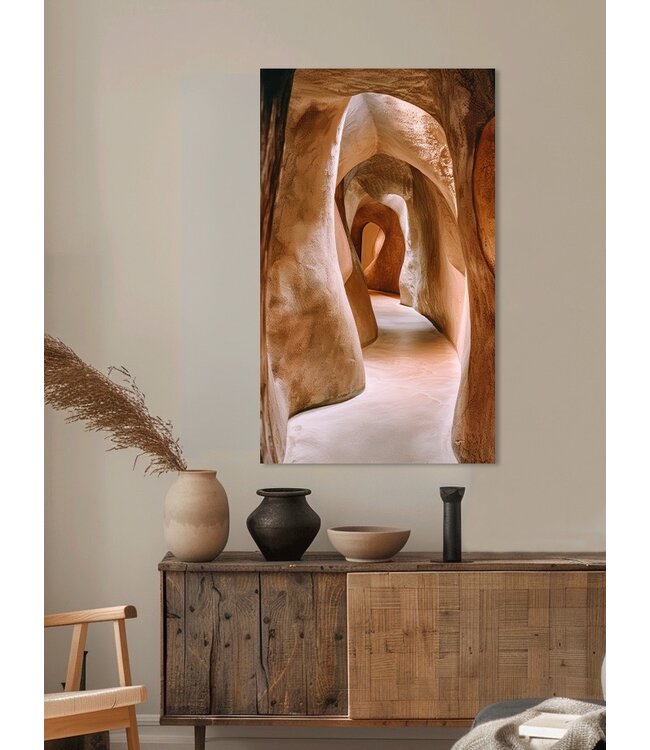 Wandkraft Ethereal Passage op dibond