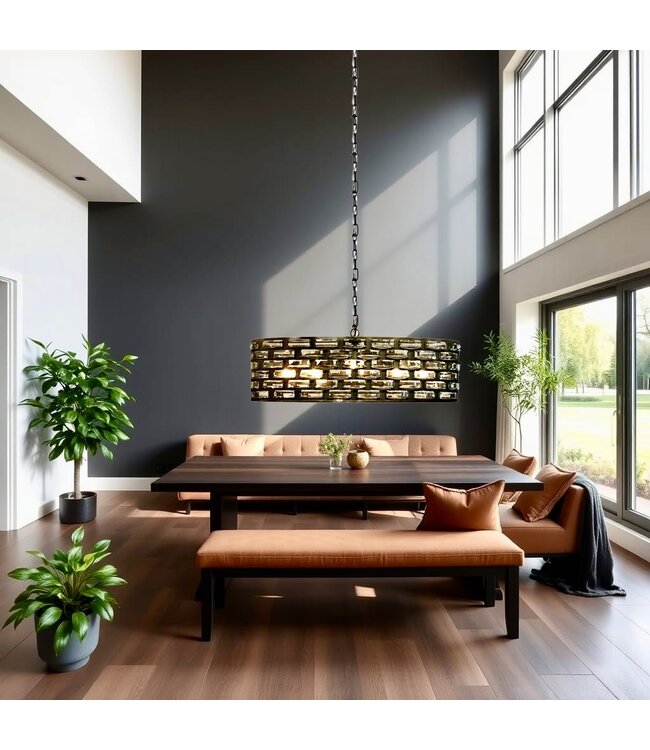 Leclercq & Bouwman hanglamp Zarzo ovaal