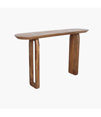 Raw Materials Console table Bullnose Brown