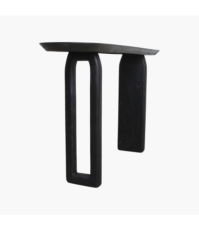 Raw Materials wandtafel Bullnose zwart