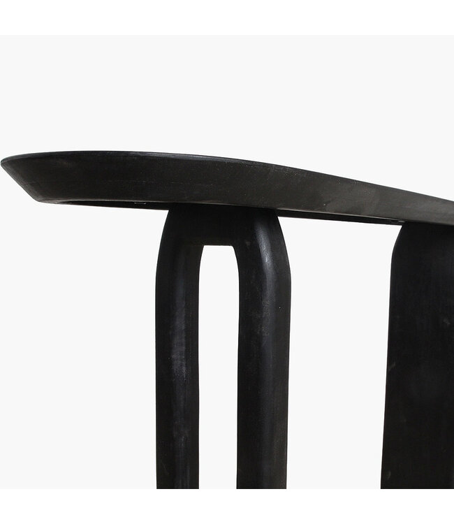 Raw Materials wandtafel Bullnose zwart