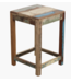 Raw Materials Bijzettafel Scrapwood square
