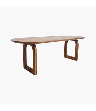 Raw Materials Eettafel Bullnose Brown Open