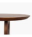 Raw Materials eettafel Bullnose Bruin Teardrop