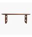 Raw Materials eettafel Bullnose Bruin Teardrop