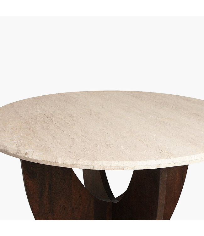 Raw Materials ronde eettafel Luna Flame