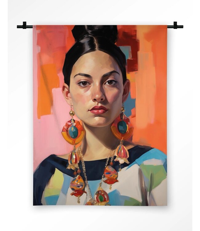 Urban Cotton Wandkleed Signorita