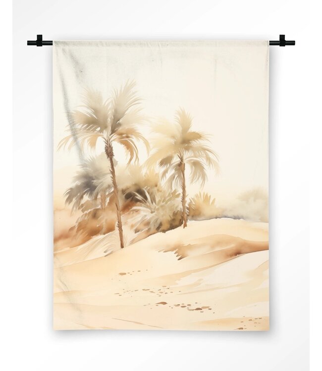 Urban Cotton Wandkleed Palm Dust