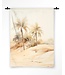 Urban Cotton Wandkleed Palm Dust