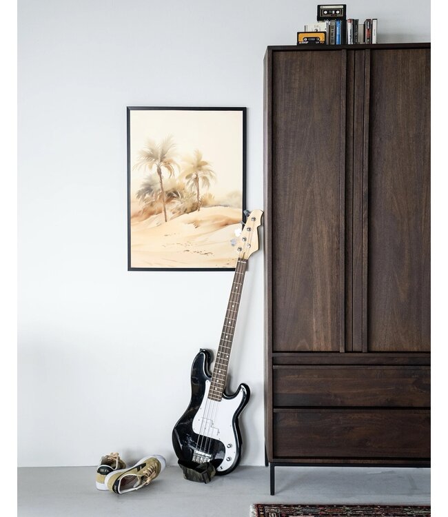 Urban Cotton Wandkleed Palm Dust