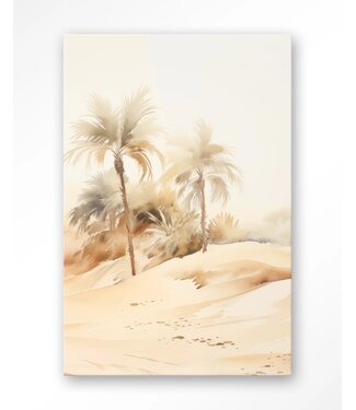Urban Cotton Glasschilderij Palm Dust