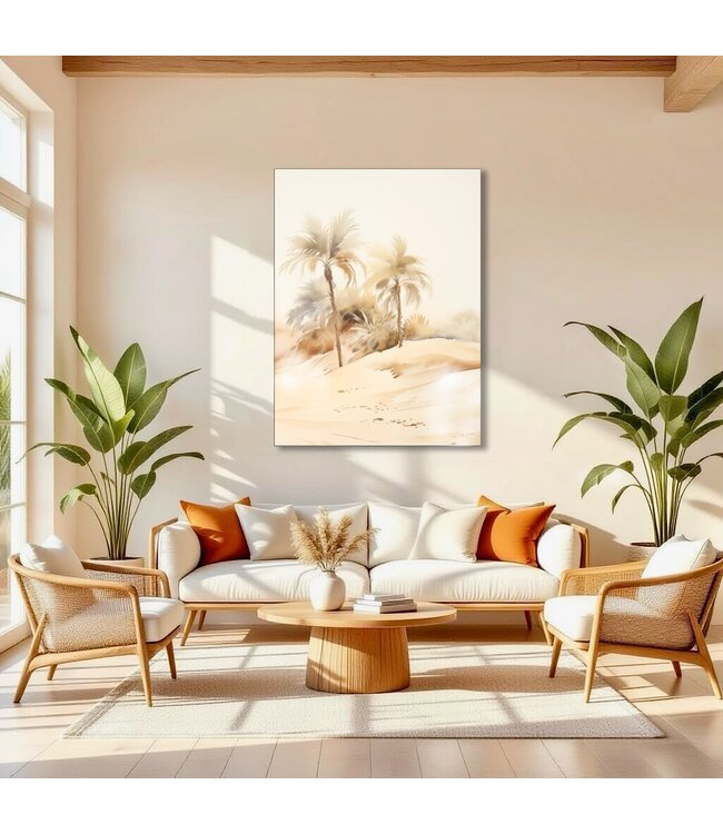 Urban Cotton Wandkleed Palm Dust