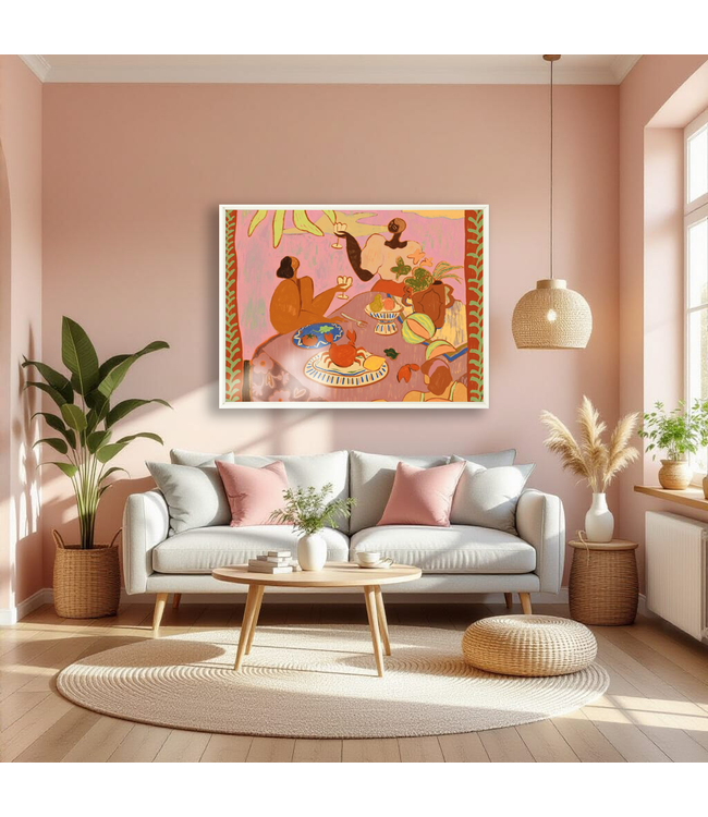 Urban Cotton wandkleed Lunch with the Ladies