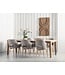 Must Living eetkamerstoel Blossom in Polaris Bruin