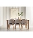 Must Living eetkamerstoel Blossom in Polaris Bruin